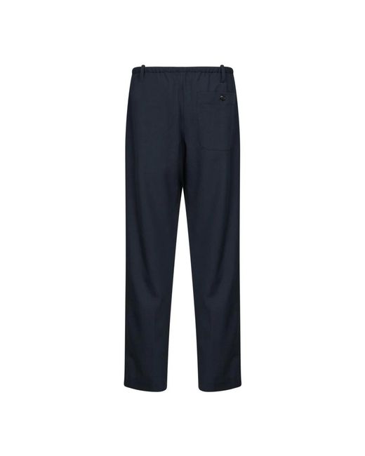 Dries Van Noten Blue Trousers for men