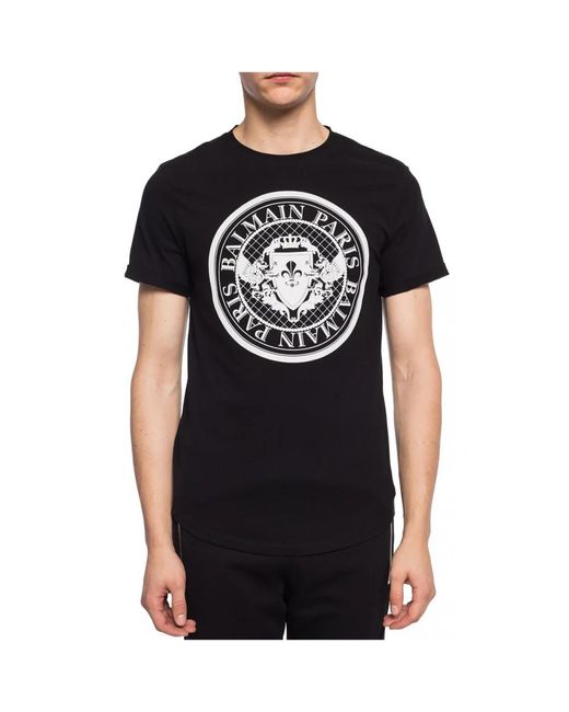 Balmain Black T-Shirts for men