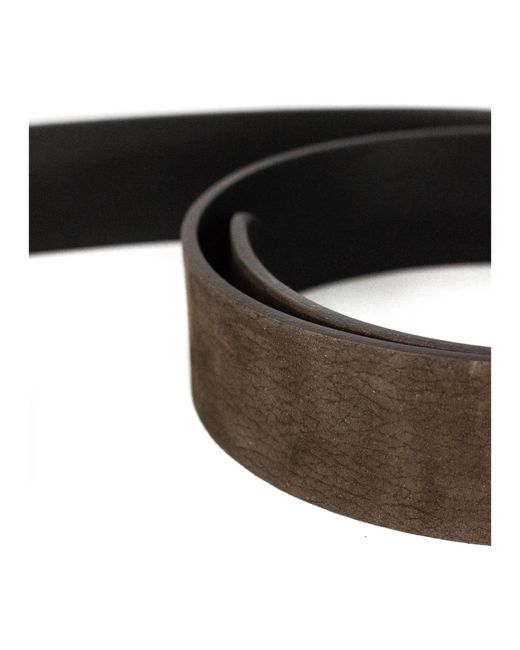 Orciani Black Belts for men