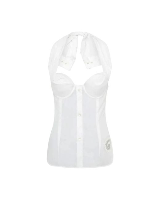 MARINE SERRE White Blouses