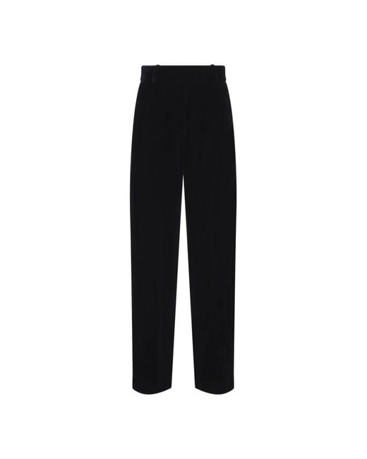 Giorgio Armani Black Straight Trousers