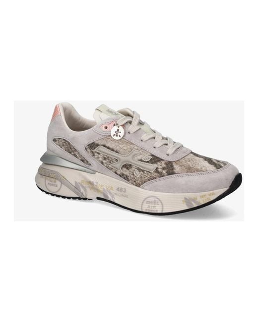 Premiata Gray Sneakers