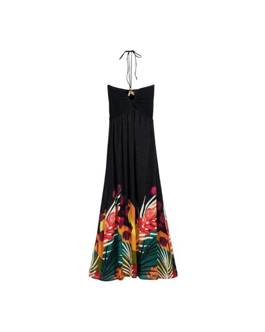Desigual Maxi Dresses in het Black