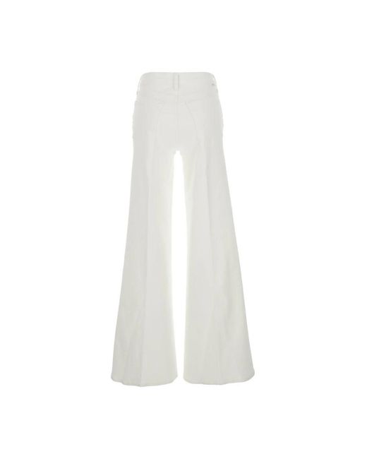 Mother Jeans ,Wit ,The Twister Sneak in het White