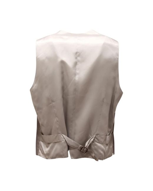 Lardini Brown Vests for men