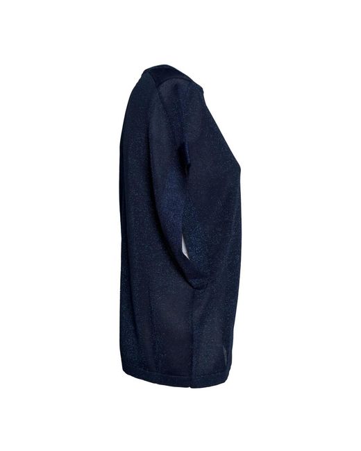 Circus Hotel Blue Round-Neck Knitwear