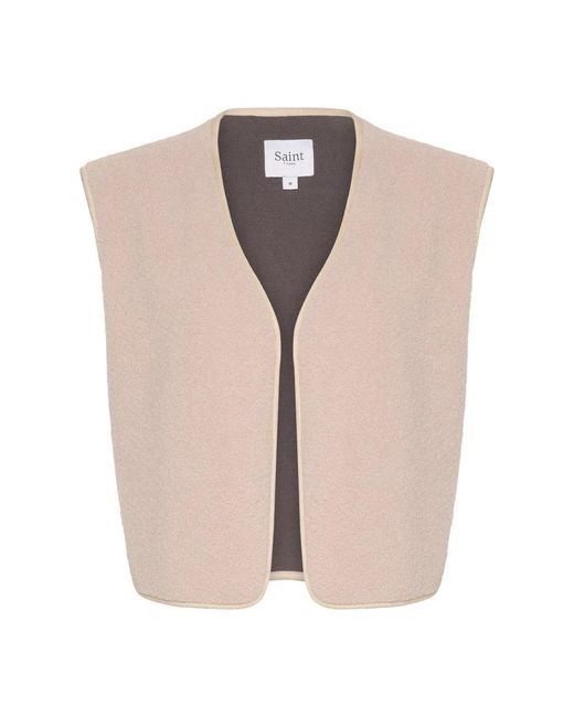 Jackets > vests Saint Tropez en coloris Natural
