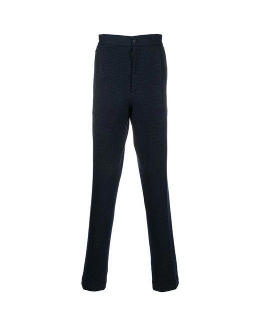 Ferragamo Blue Slim-Fit Trousers for men