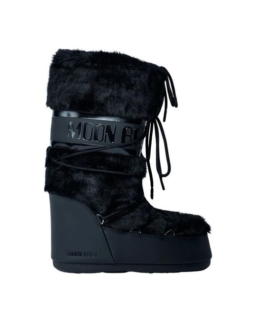 Moon Boot Blue Ankle Boots