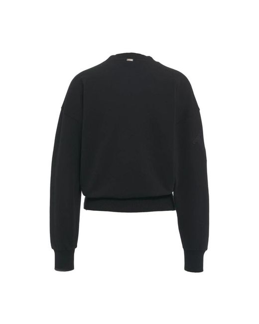 Herno Black Sweatshirts