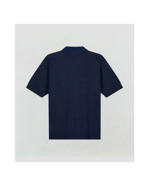 Olaf Hussein Blue Polo Shirts for men