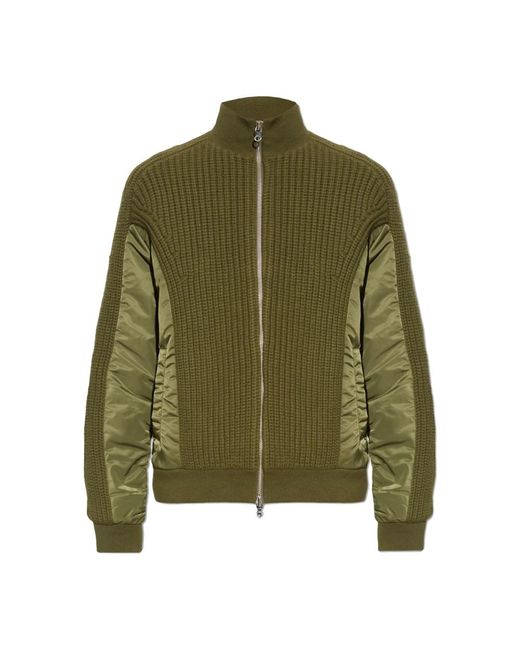 DIESEL Green Cardigan K-Arre for men