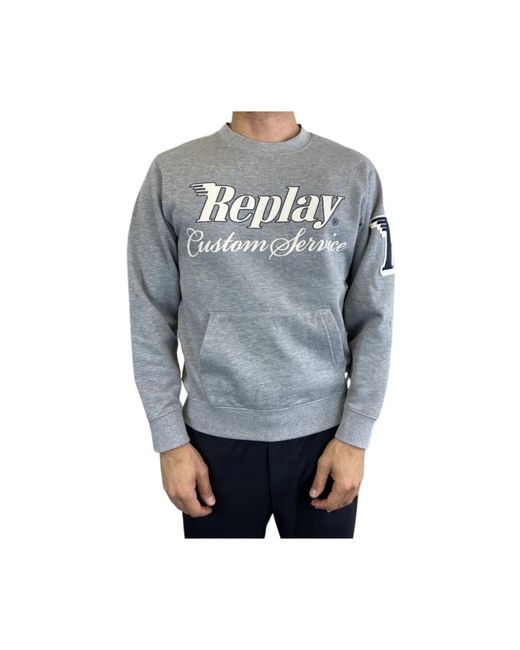 Sweatshirts & hoodies > sweatshirts Replay pour homme en coloris Gray