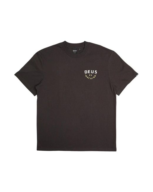 Moto cultura t-shirt grafica di Deus Ex Machina in Black da Uomo