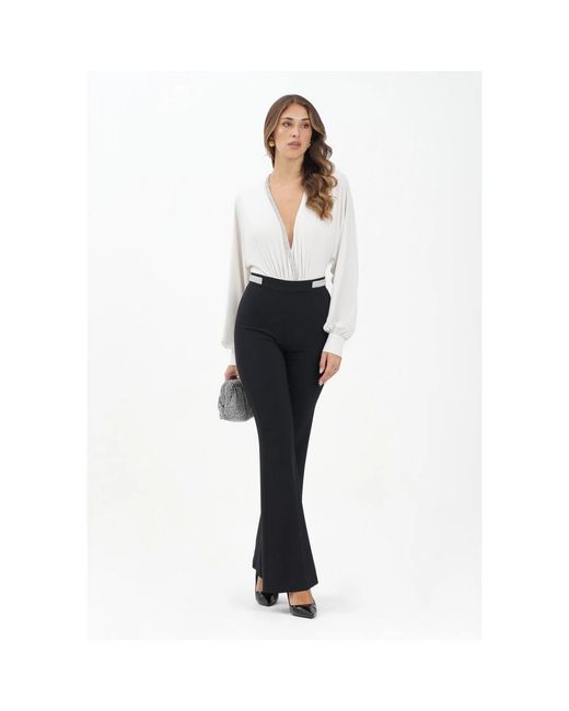 alma sanchez Black Wide Trousers