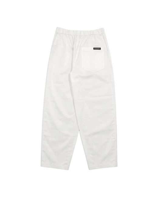 Patrizia Pepe White Cropped Trousers