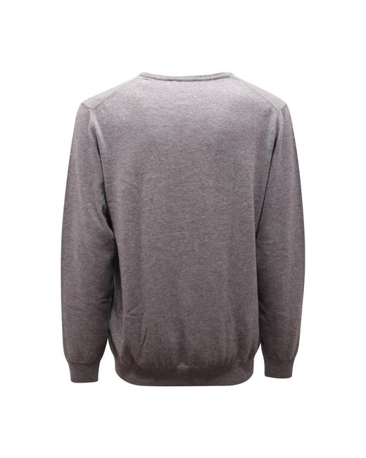 Brooksfield Wollpullover Made in Gray für Herren