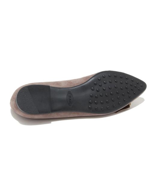 Tod's Natural Ballerinas