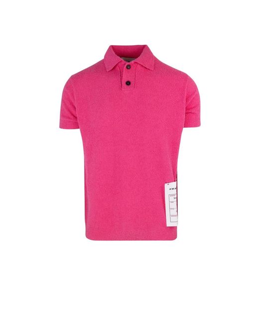 Tops > polo shirts Amaranto pour homme en coloris Pink
