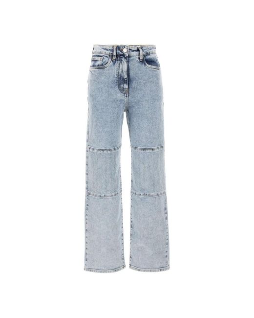 REMAIN Birger Christensen Blue Straight Jeans