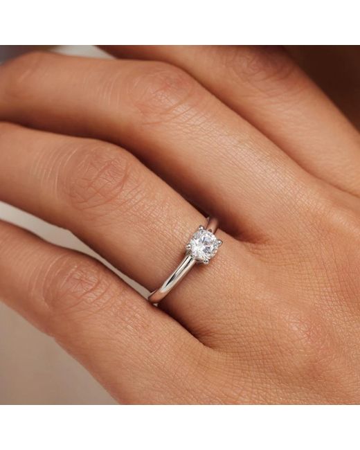 Isabel Bernard White Saint Germain Soleil Ring