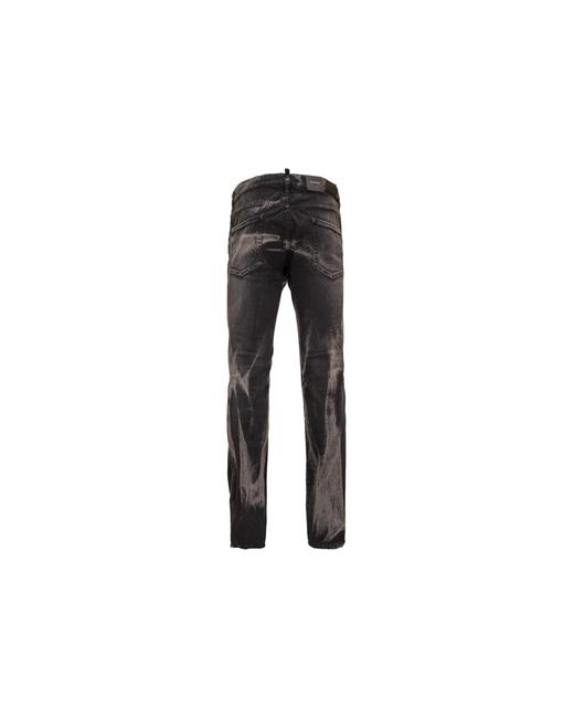 DSquared² Black Slim-Fit Jeans for men