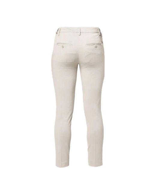Dondup Natural Slim-Fit Trousers