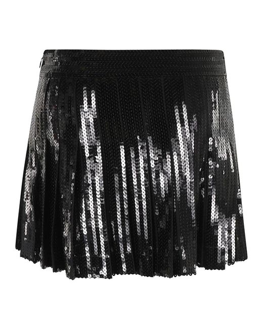 P.A.R.O.S.H. Black Short Skirts