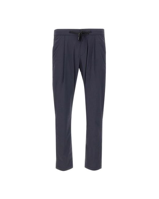 Herno Blue Slim-Fit Trousers for men