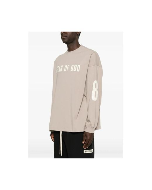 Fear Of God Natural Long Sleeve T-Shirts for men