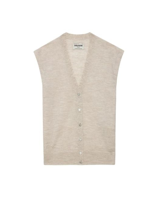 Zadig & Voltaire Natural Waistcoats