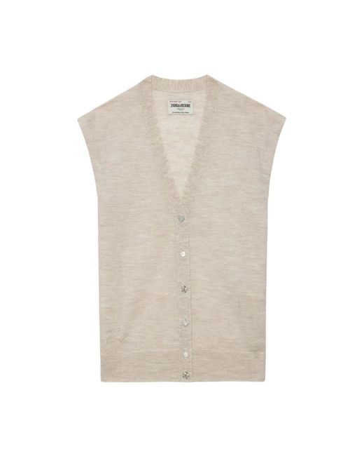 Zadig & Voltaire Natural Waistcoats