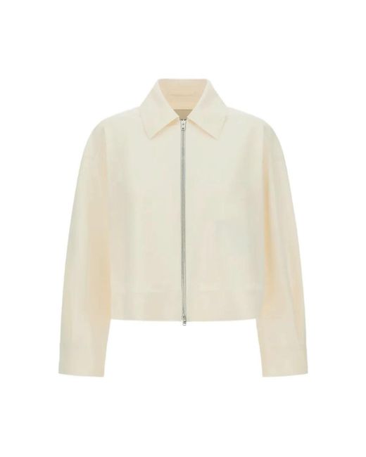 Herno Jassen ,Wit ,First-Act Shirt Jacket in het White
