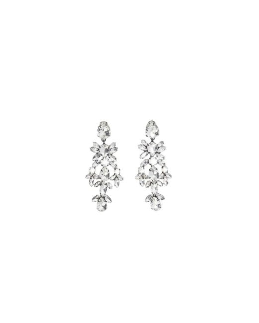 Ermanno Scervino White Earrings