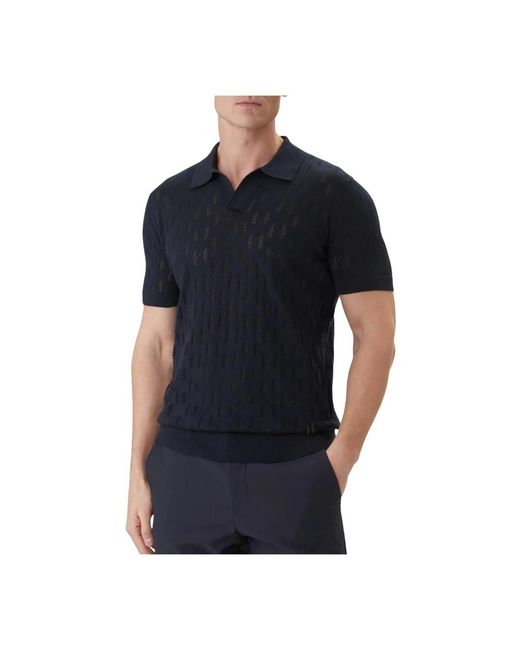 Karl Lagerfeld Black Polo Shirts for men