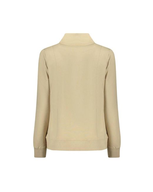 Freddy Hoodies & Sweatvesten ,Katoen Cotton Sweatshirt in het Natural