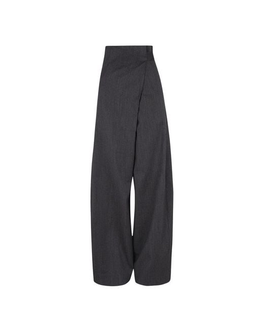 Cortana Gray Wide Trousers