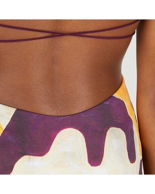 Ziah Multicolor Badeanzug mit grafischem muster