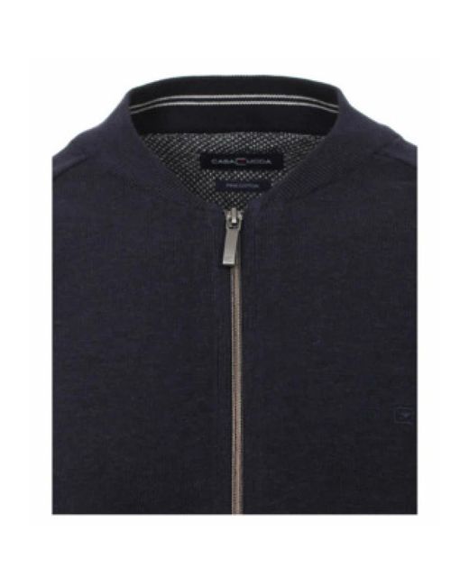 CASA MODA Cardigans in het Blue voor heren