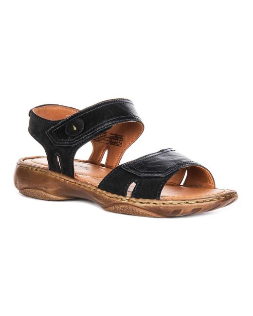 Josef Seibel Blue Flat Sandals