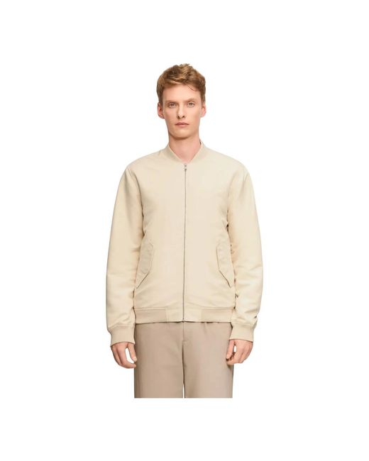 Elvine Jassen ,Leer Rex Jacket in het Natural voor heren