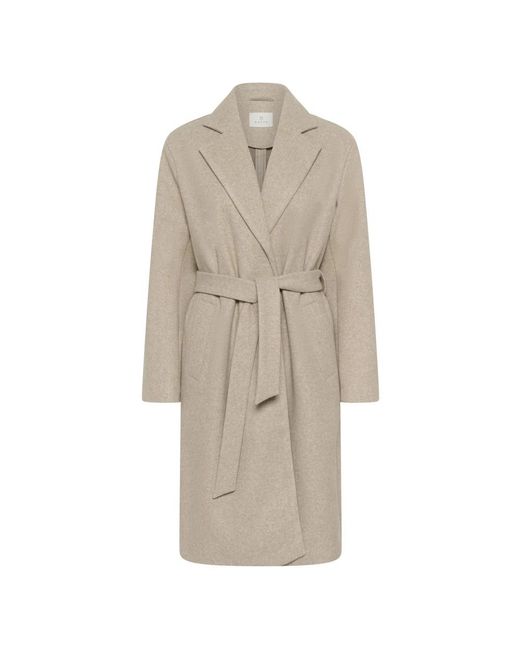 Kaffe Kasaturn Jacket in het Natural