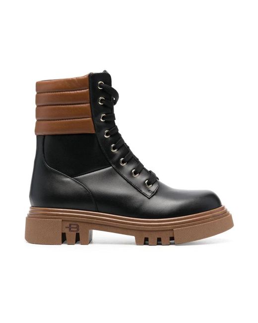 Lace-Up Boots di Baldinini in Brown