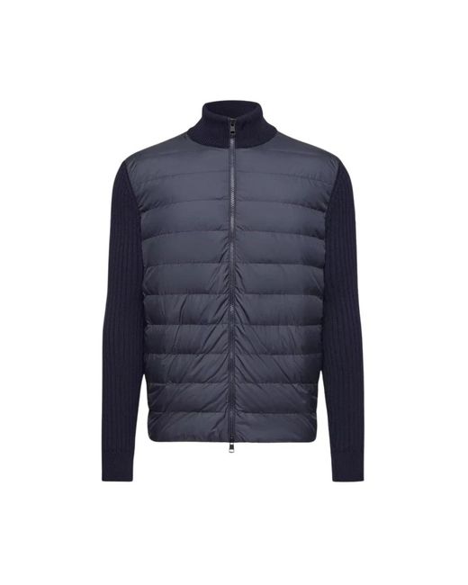 Moncler Blue Winter Jackets for men
