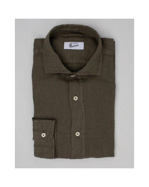 Roy Rogers Green Casual Shirts for men