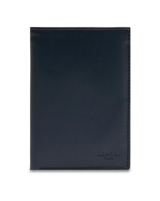 Lancel Accessoires ,Veelkleurig ,Leer Compagnon Portefeuille Leon in het Blue voor heren