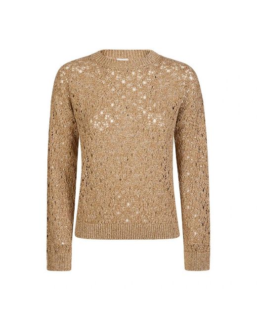 Eleventy Brown Round-Neck Knitwear