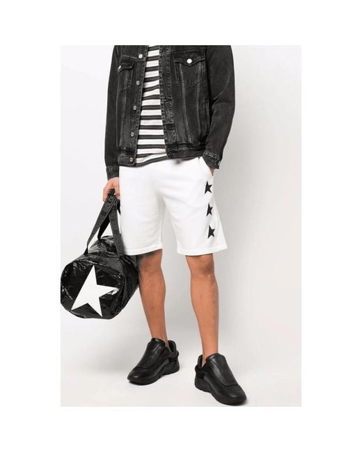 Golden Goose Deluxe Brand White Casual Shorts for men