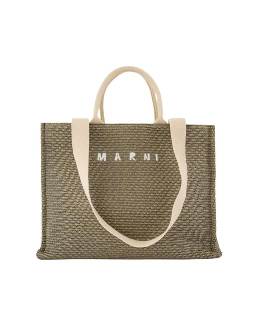 Marni Tote Bags in het Metallic voor heren