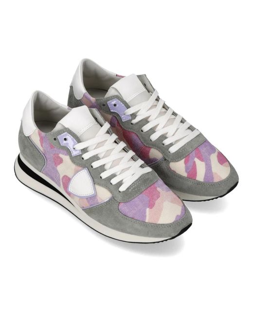Philippe Model Gray Sneakers